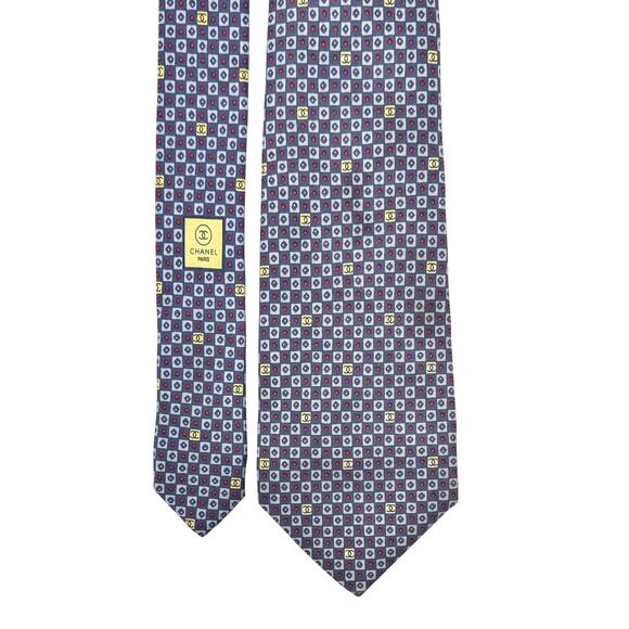 Chanel ‘CC’ Pattern Tie - Picture 1 of 15